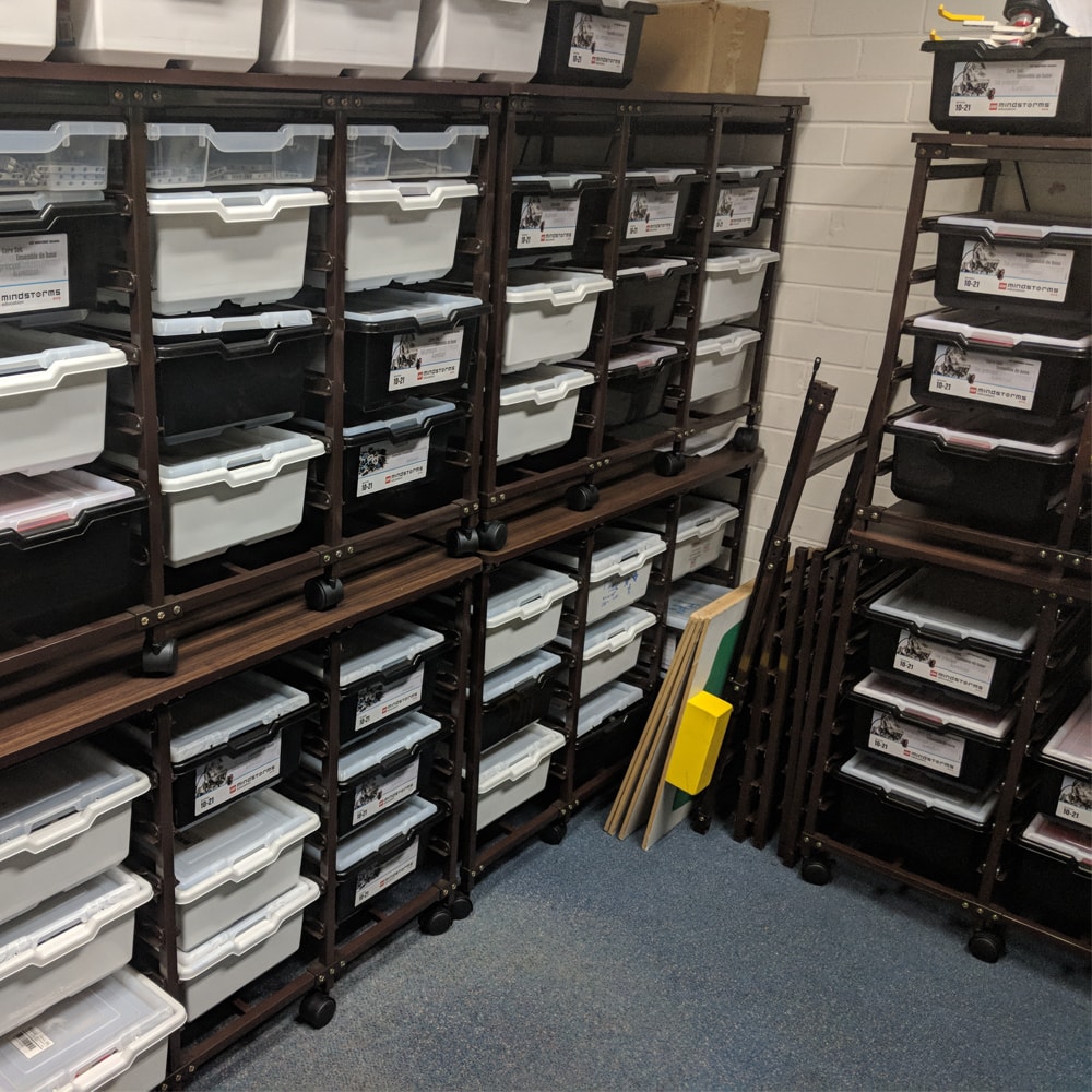 LEGO Storage In The Classroom - LEGO Education