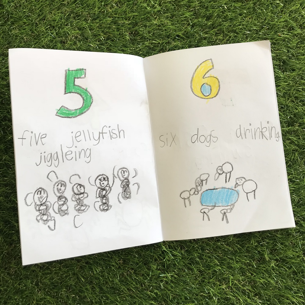 Numeracy Kids Number Book Inside Spread