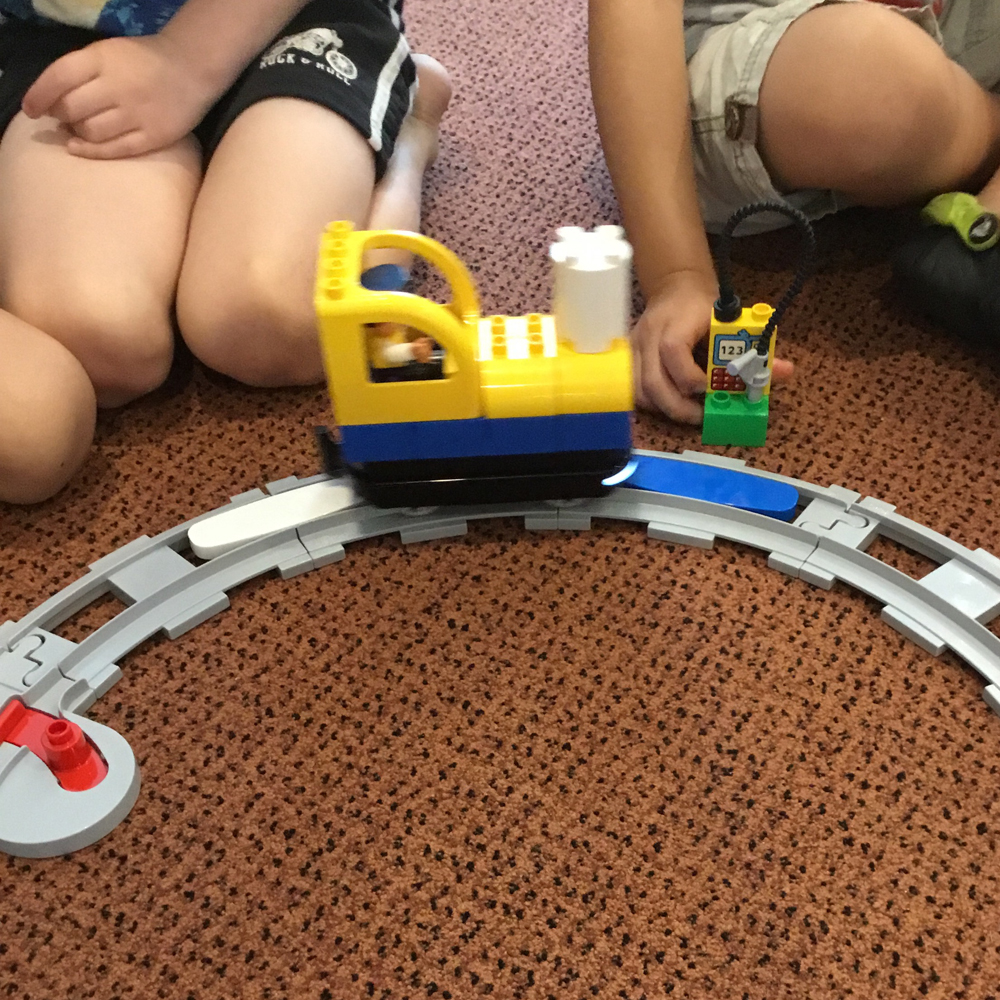 Coding Express train in motion