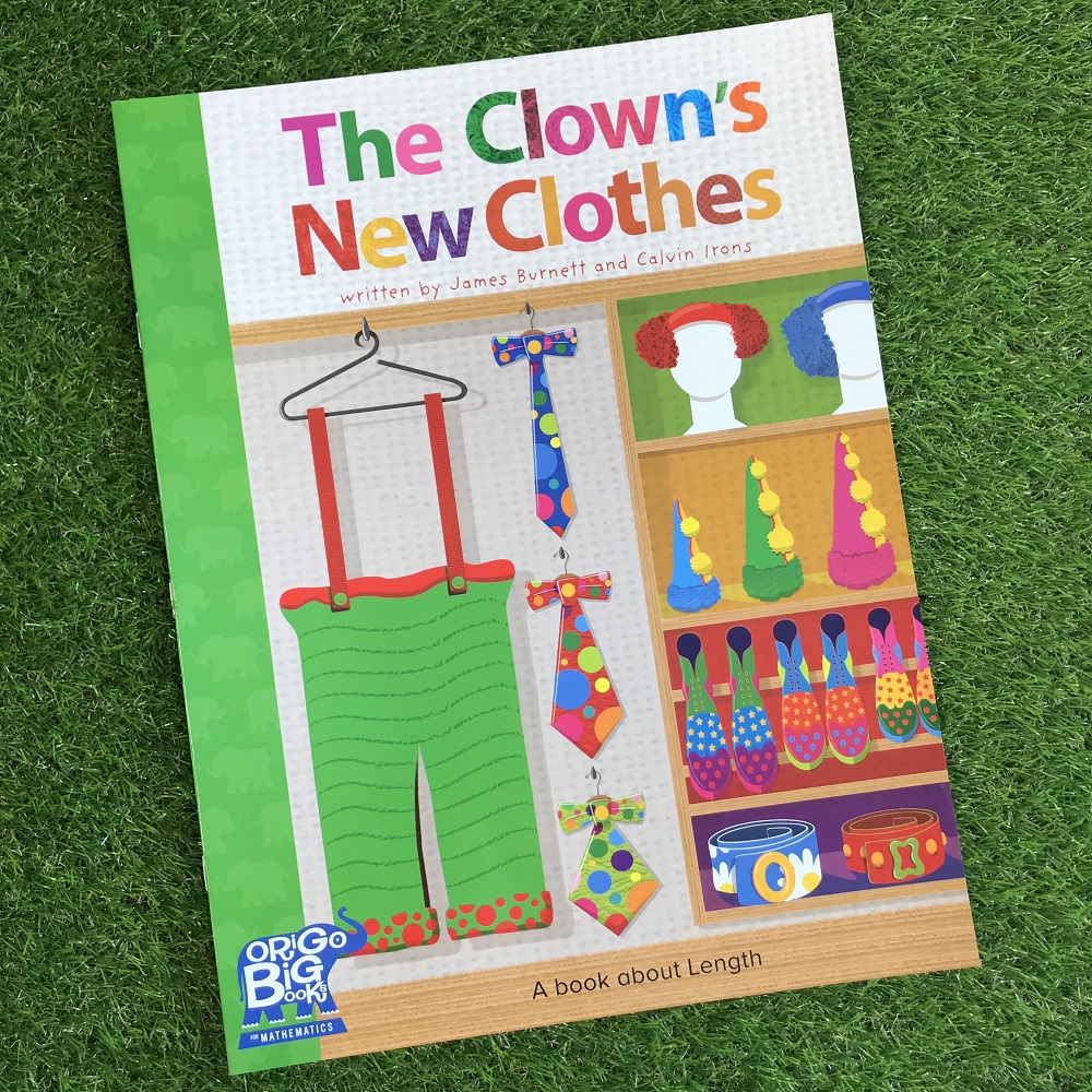 The Clowns New Clothes book on grass