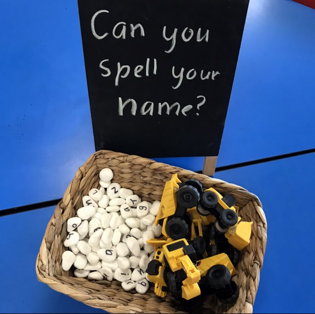 Can you spell your name activity