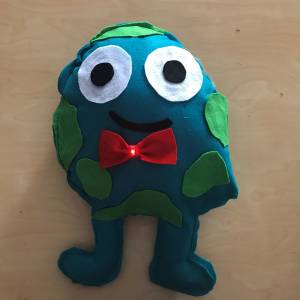 Felted Character Art Example 1