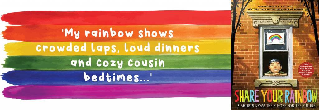 Banner Share Your Rainbow Quote Book Blog