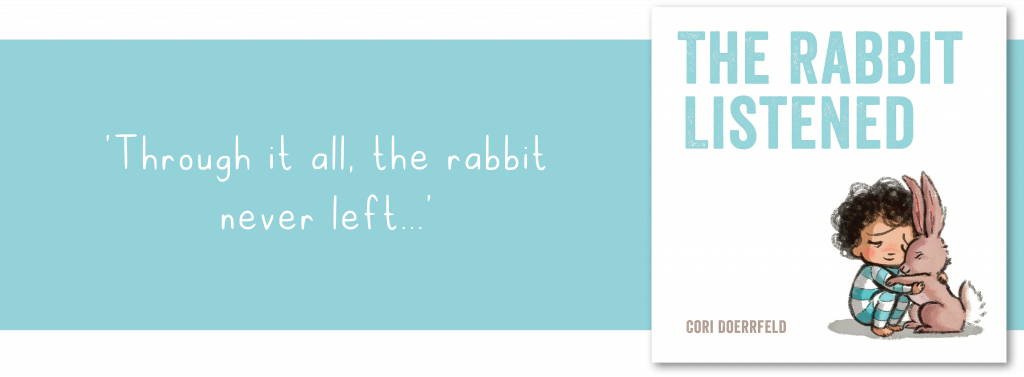 The Rabbit Listened book and quote banner