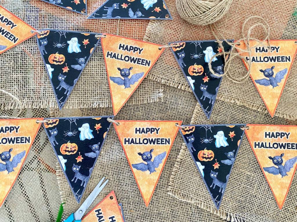 Happy Halloween bunting