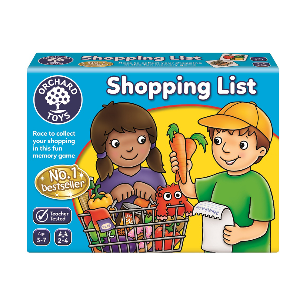 Shopping List Game Packshot