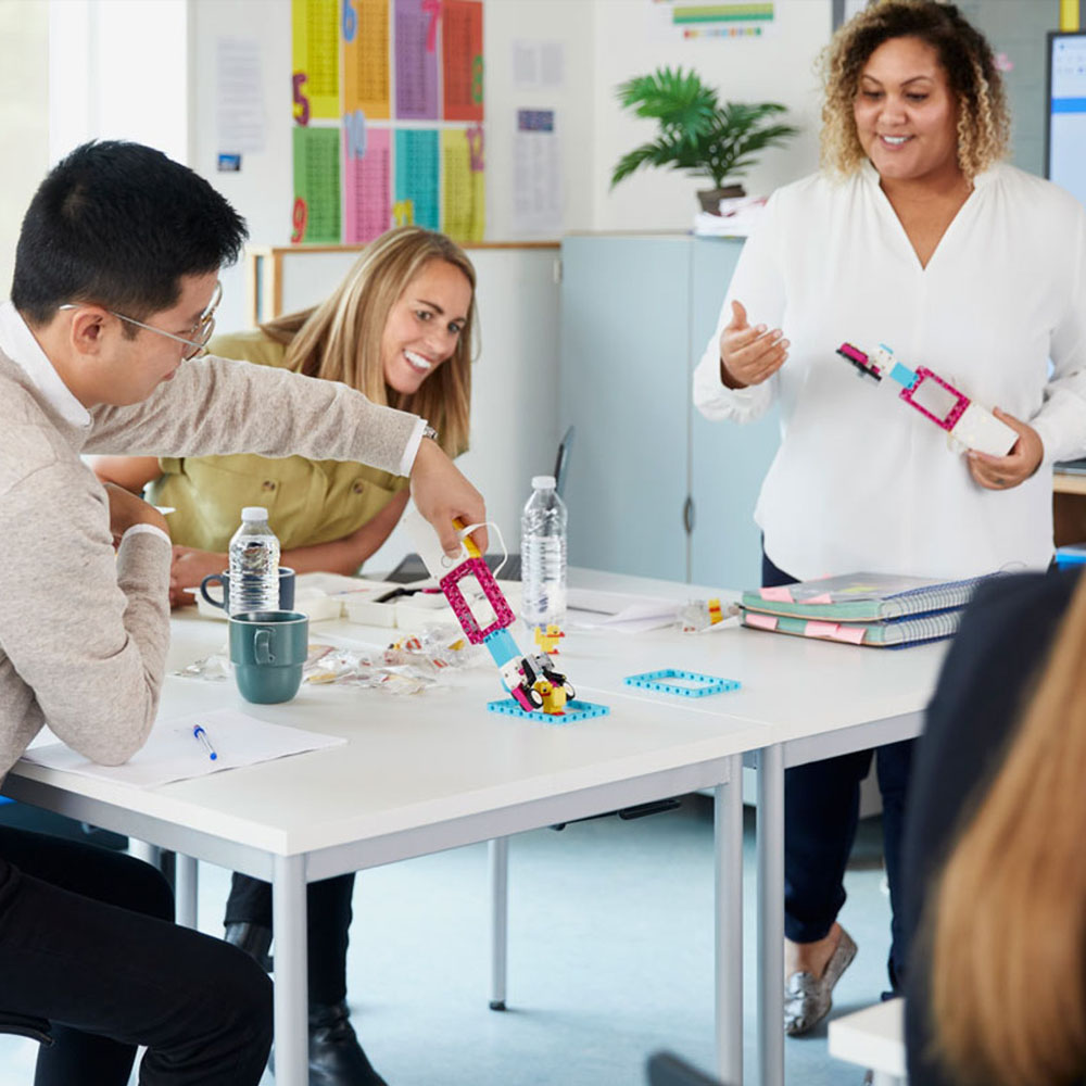 Lego Education Professional Development session with teachers