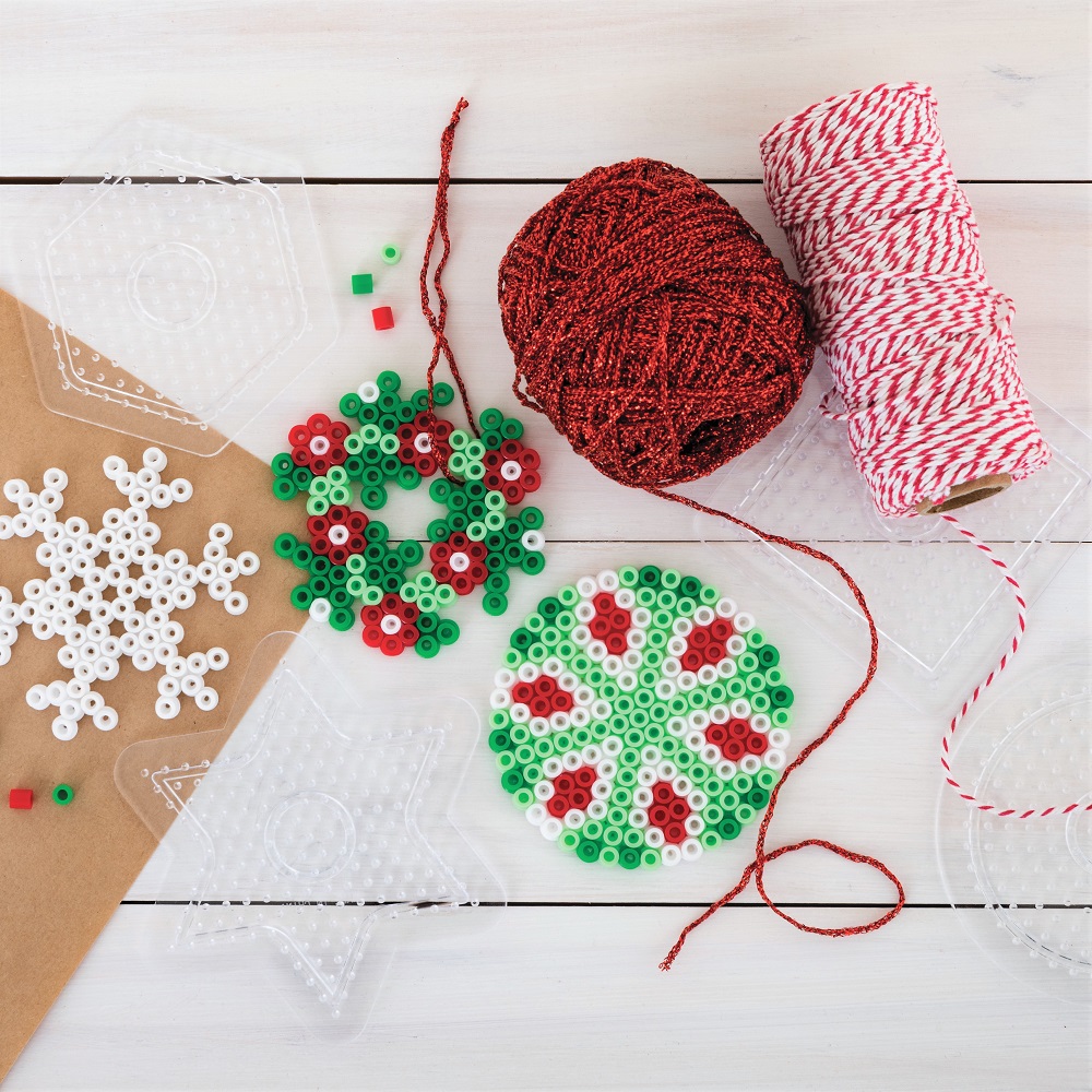 Iron on Bead Ornaments