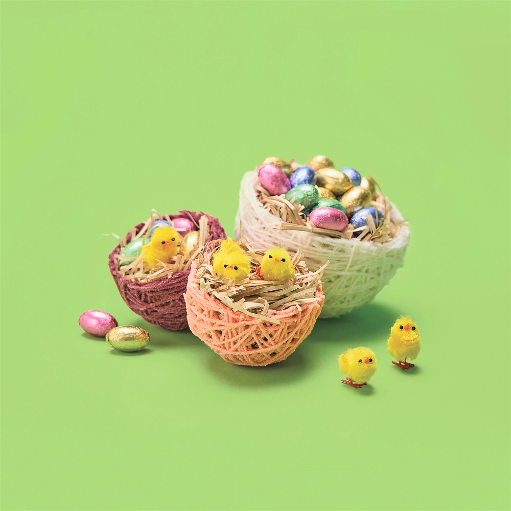 Easter Yarn Nests