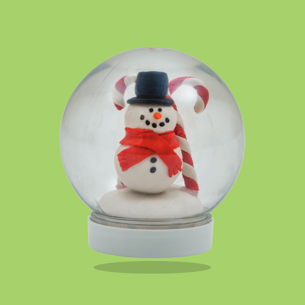 Christmas Craft Snow Globe