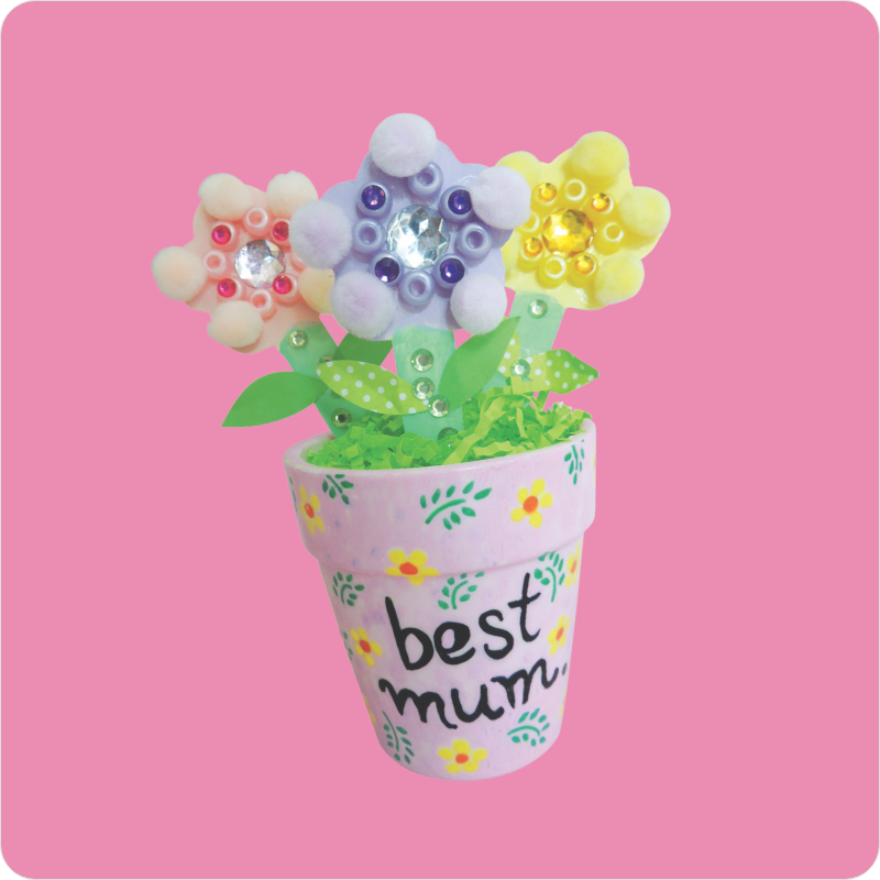 8924_Wooden Flower Pop Mum Pots