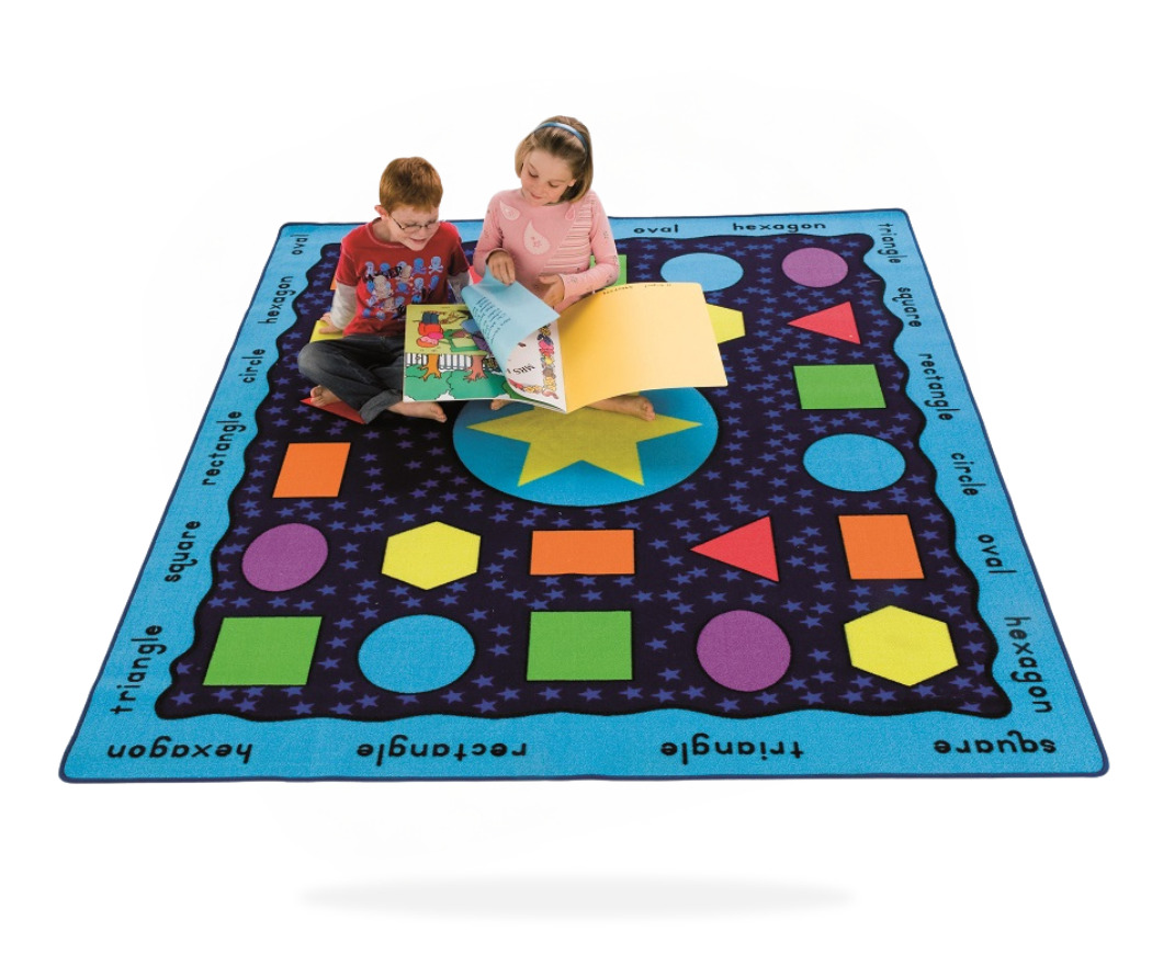 Shapes and Words Carpet